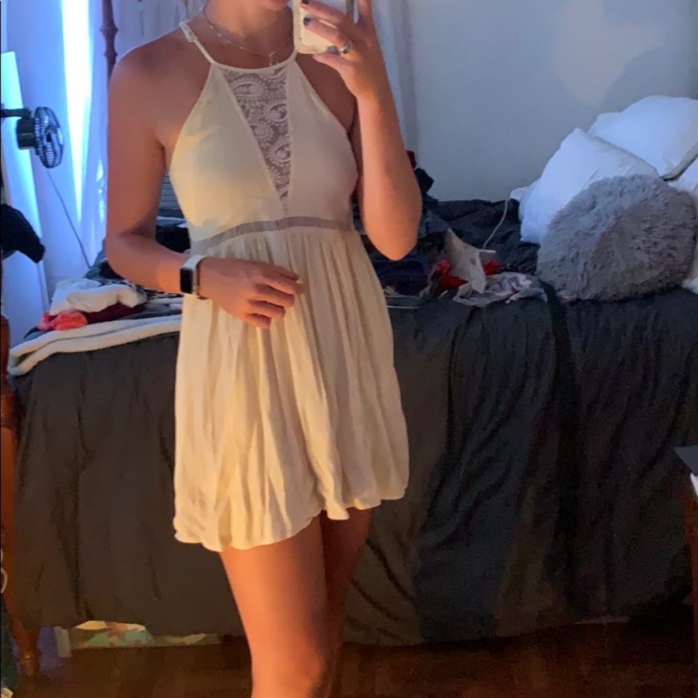 Cut out mini dress